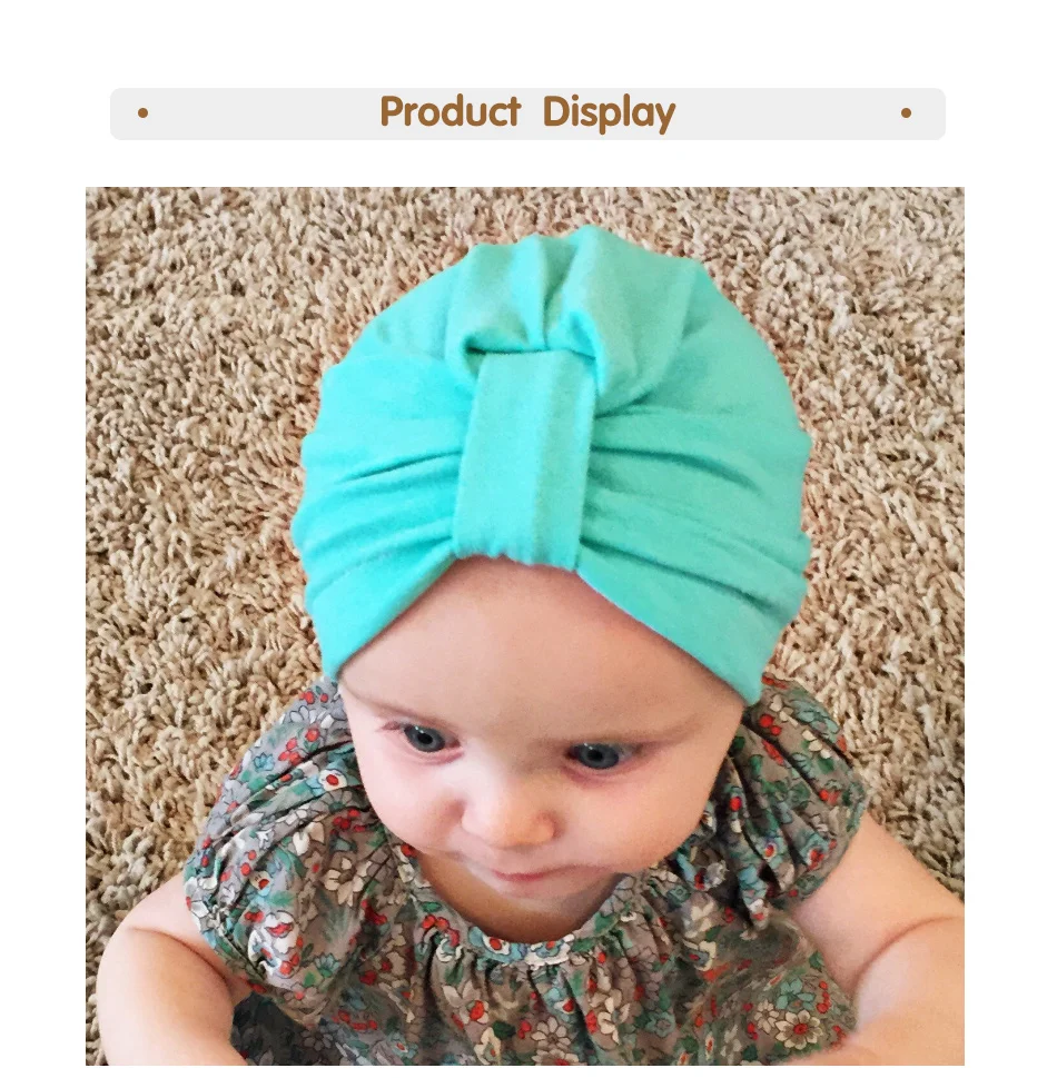 REAKIDS, дизайн, милая хлопковая детская шапка, мягкая шапка-тюрбан с узлом для девочек, летняя шапка в богемном стиле, детская шапка для новорожденных девочек и мальчиков