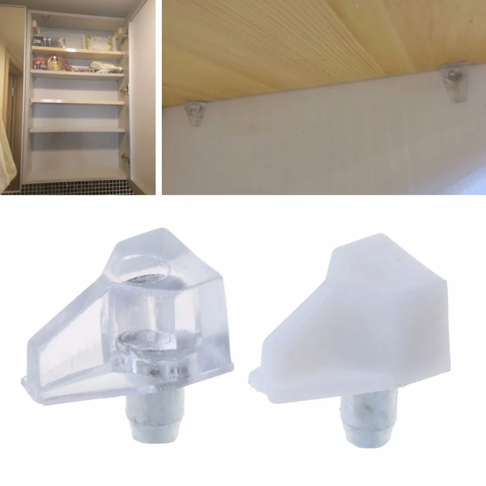 50 قطعة صغيرة الرف دعم الوتد خزانة مجلس الوزراء قوس حامل الأثاث التبعي