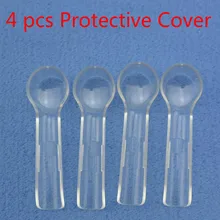 4 шт./партия электрическая зубная щетка, защитная крышка для полости рта B Braun насадки зубных щеток для путешествий, Пылезащитная, сохраняющая Чистый Прозрачный