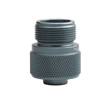 

3.3cm Adaptor CGA600 to 7/16"-28UNF for Braze Welding Torch MAPP Propane Gas Torch Heating Solder adaptor Catridge