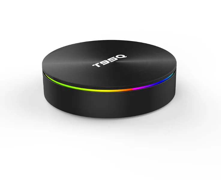 T95Q Amlogic S905X2 Android 8,1 ТВ BOX 4 K Smart Media Player 4 GB 32G/64 GB DDR4 4 ядра 1000 M 2,4G и 5 ГГц Wi-Fi