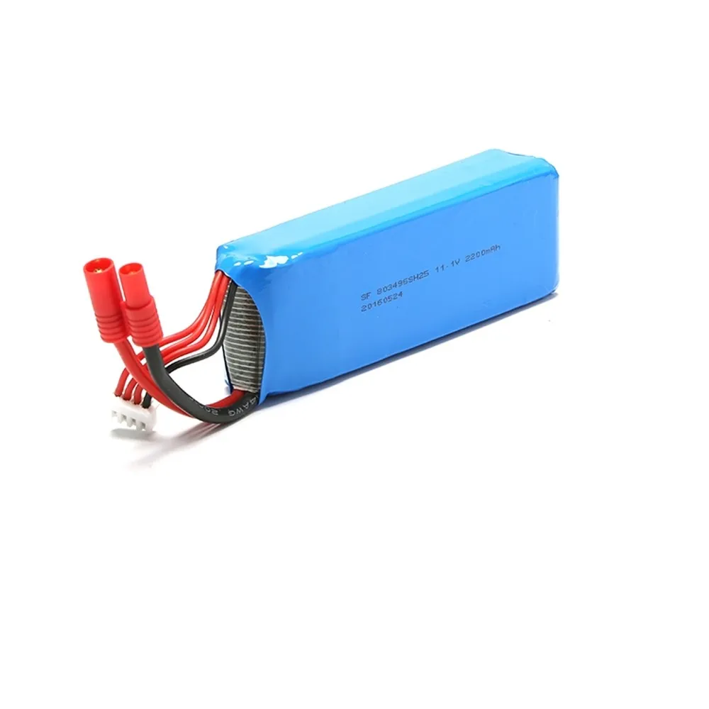 1 шт. Lipo Батарея 11 V 2200Mah 3S 30C MAX 40C для Rc Дрон Квадрокоптер Мультикоптер с видом от