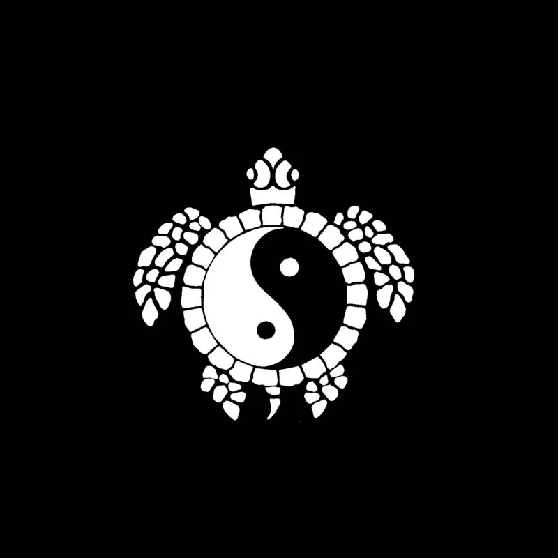 QYPF 17 8 см * виниловые черные Серебряные мотоциклетные наклейки с маленькими