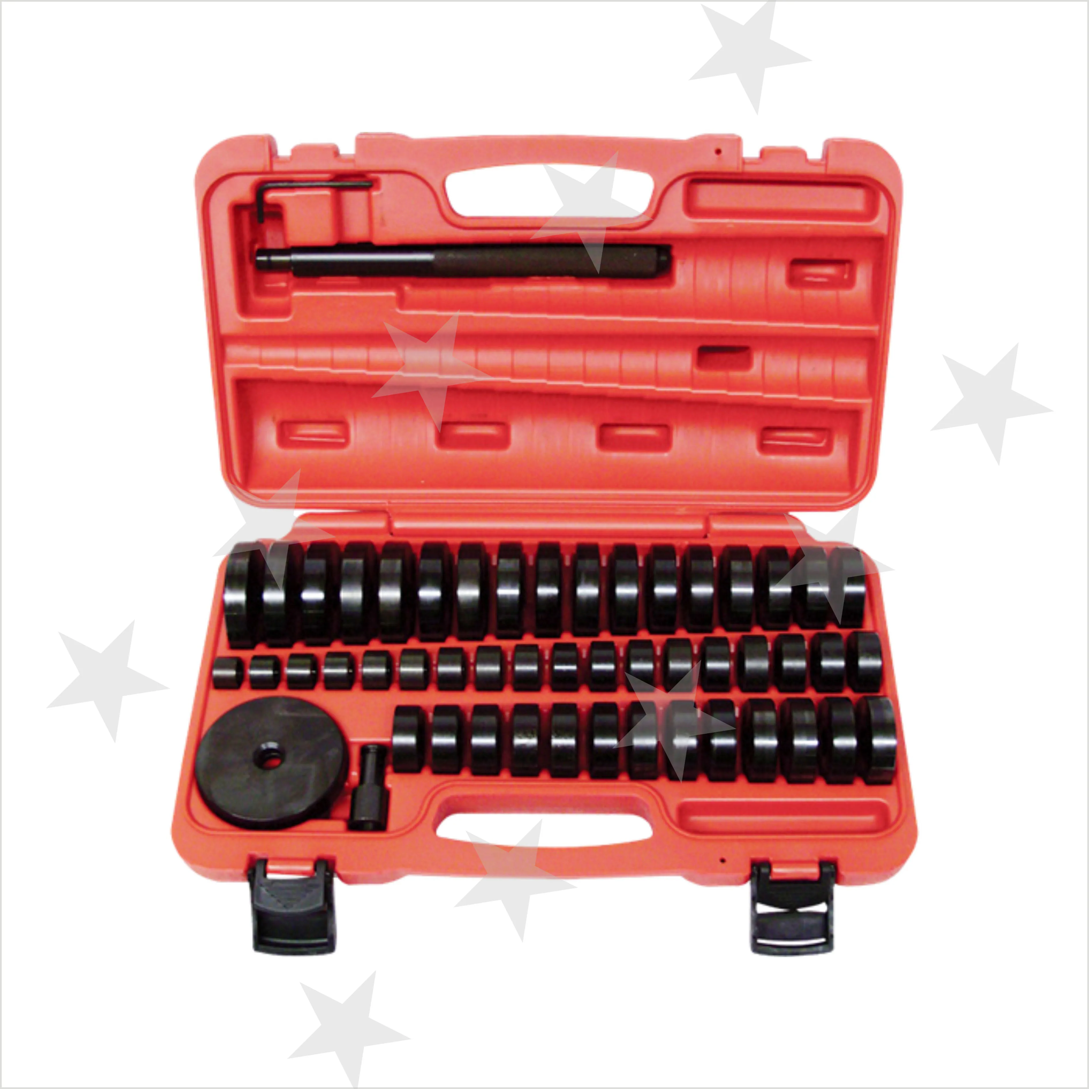 

51 Pc Custom Bushing Bearing Seal Driver Push Press Disc Tool Set 18-65mm