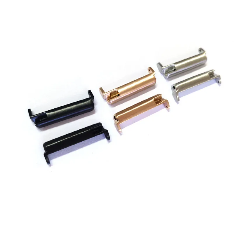 

1Pair Stainless Steel Strap band Connector adapter Buckle For Fitbit versa 80619