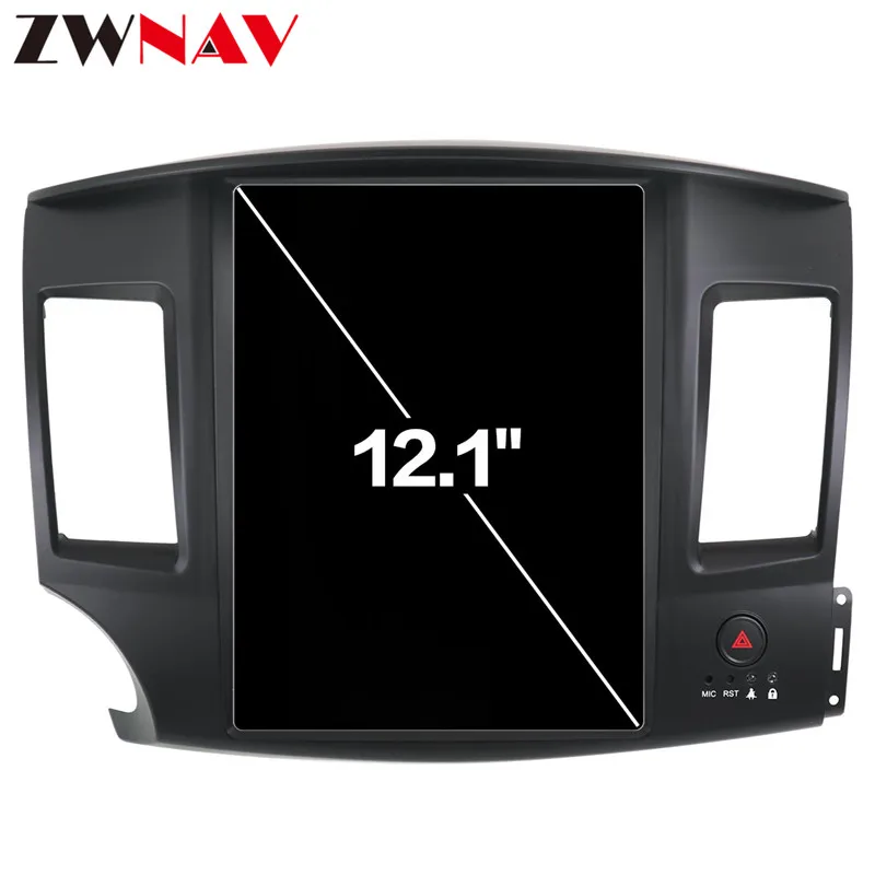 Discount Tesla style BIG Screen Android 7.1 Car gps navigation Head unit For Mitsubishi Lancer 2010 - 2015 radio multimedia stereo no dvd 5