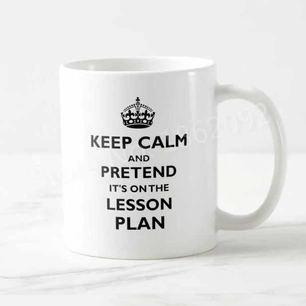 Новые забавные чайные чашки с надписью Keep Calm and TEND It's On the учебный план|Кружки| |