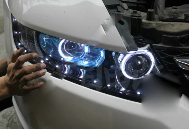 Автомобильный Стайлинг для Honda Odyssey фары 2005~ 2008y автомобильные аксессуары hid xenon противотуманные светодиодный DRL для odyssey фары