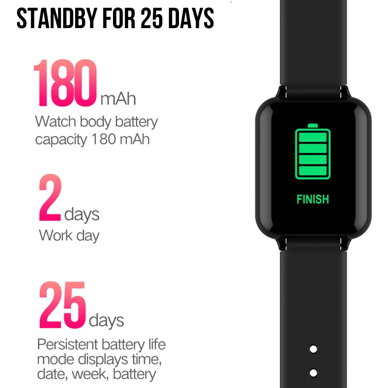 Maxinrytec B57 Смарт часы фитнес трекер шаги Smartwatch Браслет трекера физической