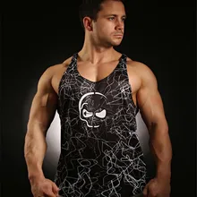 Мужские майки с мускулами для Спортзал Фитнес Бодибилдинг профессиональный спортивный тренировочный жилет для бега многоцветная дополнительная футболка