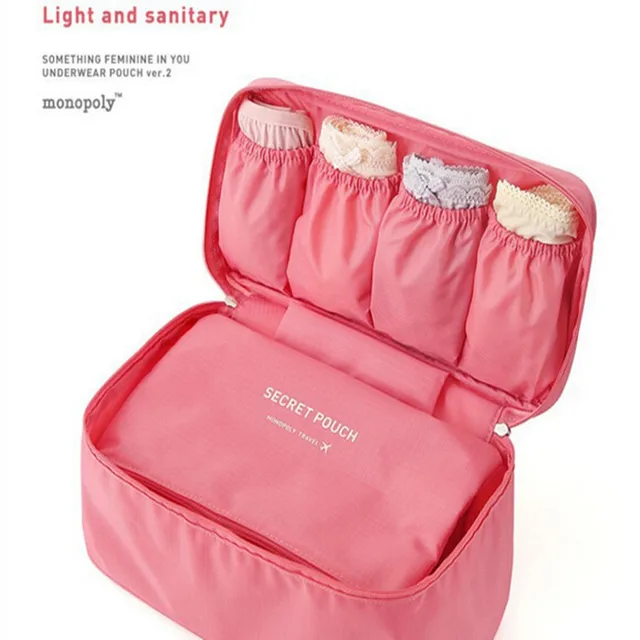 6colors Waterproof Padded Travel Toiletry Wash Storage Bag Oxford 6colors Waterproof Padded Travel Toiletry Wash Storage Bag Oxford Women Bra Underwear