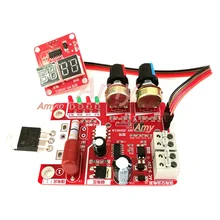 Время точечной сварки и текущий контроллер панель управления синхронизации тока с цифровым дисплеем обновления 40A