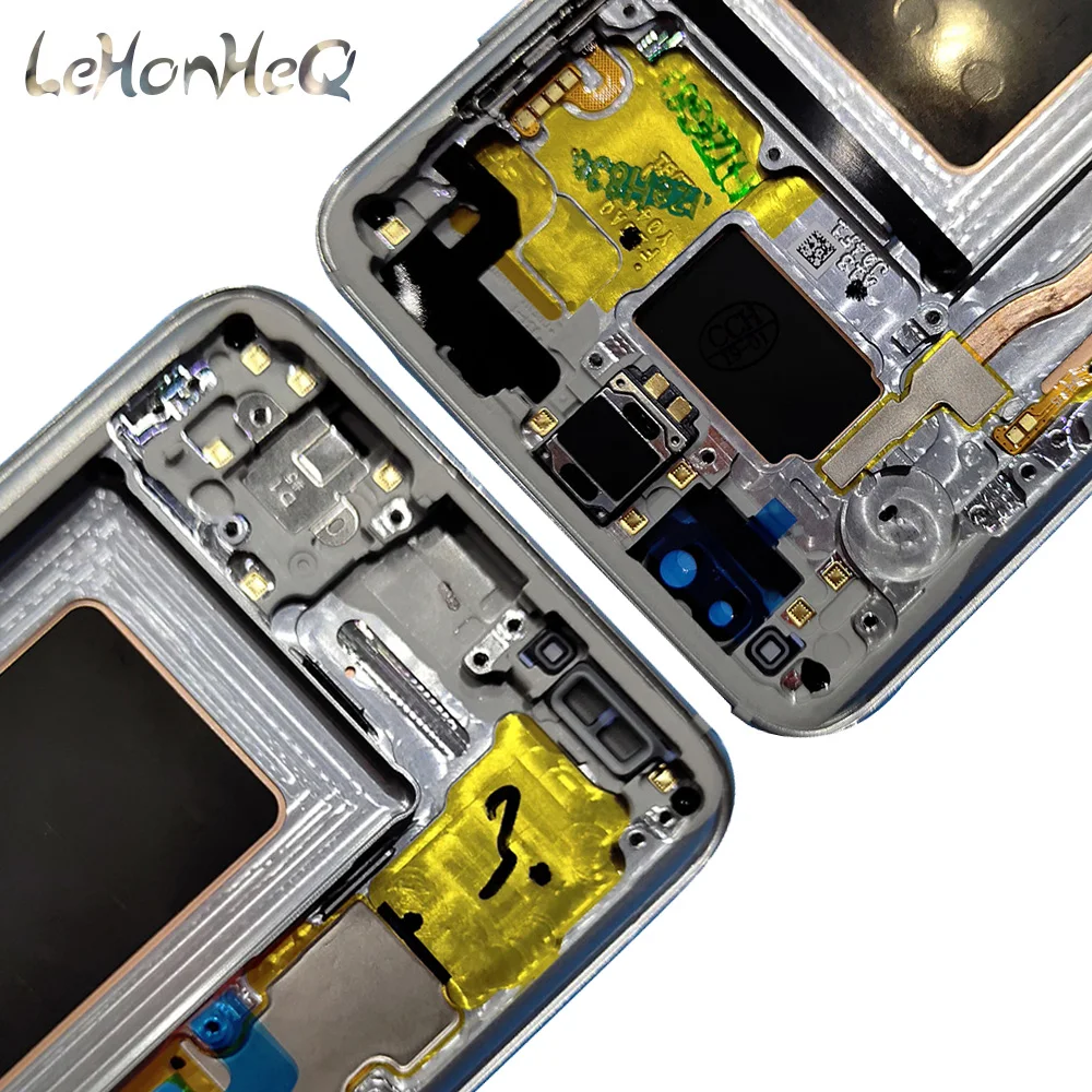 Супер AMOLED для samsung Galaxy lcd S8 G950 G950FD G950U дисплей с сенсорным экраном дигитайзер сборка lcd с рамкой для samsung S8
