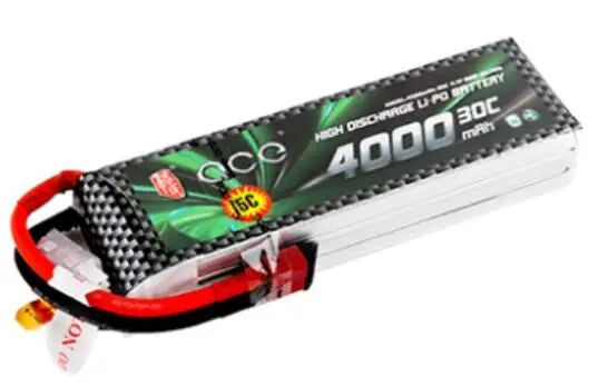 

ACE 4000mAh 30C 11.1V 3S1P 3S 27*41*138mm 330g for RC models FPV drones