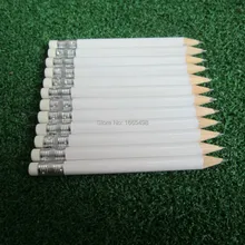 144 шт./упак. белый 3," деревянный счет для игры в гольф карандаш с ластиком