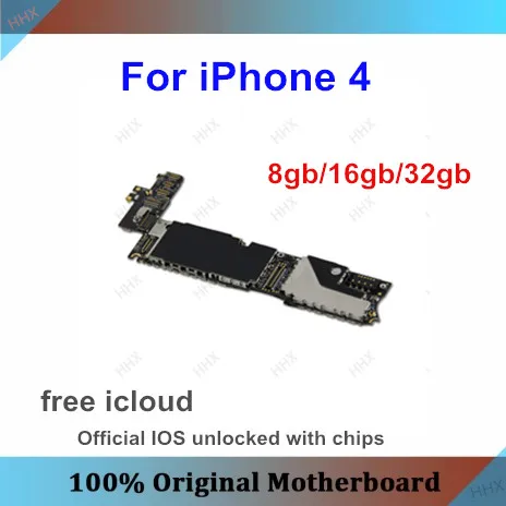 

Disassemble Mainboard For iPhone 4 Motherboard,Full Working Unlocked Logic Board For iPhone 4 Motherboard With Full Chips