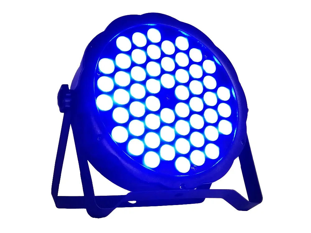 Новинка! 54x3 Вт Светодиодный светильник rgb 3 в 1 светодиодный плоский dmx512