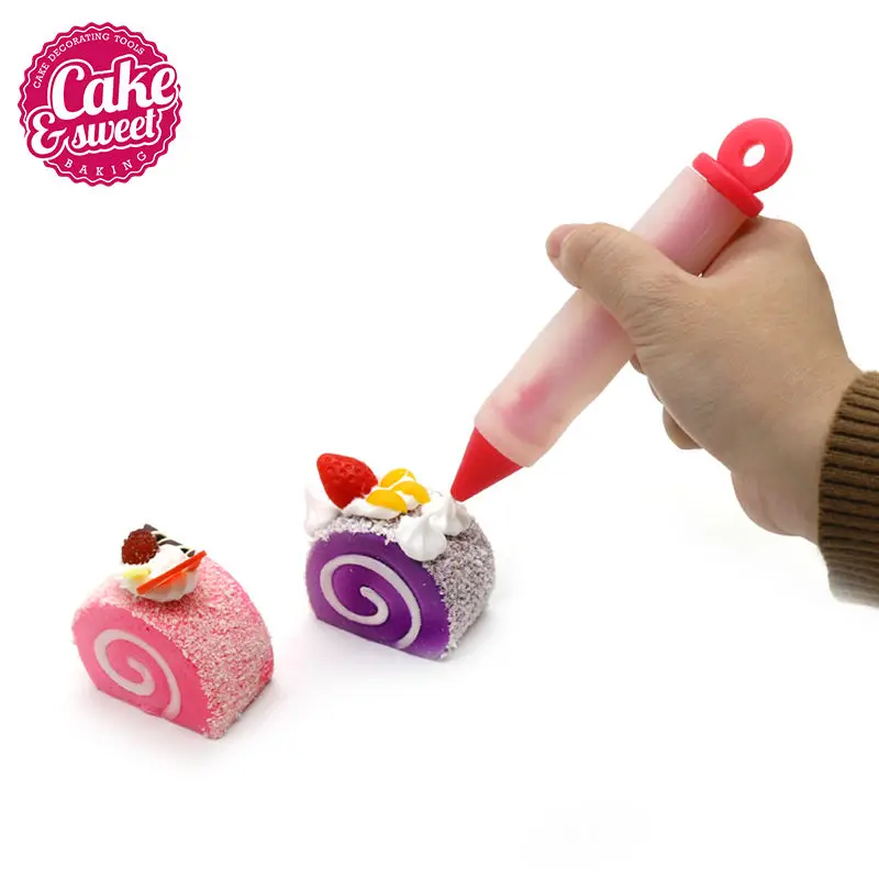Silicone Food Writing Pen Cake Cookie Cream Pastry Chocolate Decorating