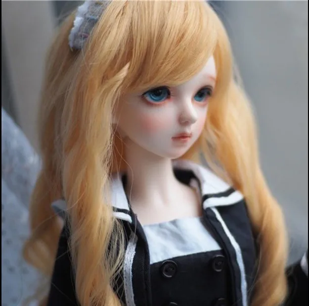 2018 Новое поступление 1/3 1/4 1/6 Bjd SD кукла парик длинный большой волнистый | Игрушки и