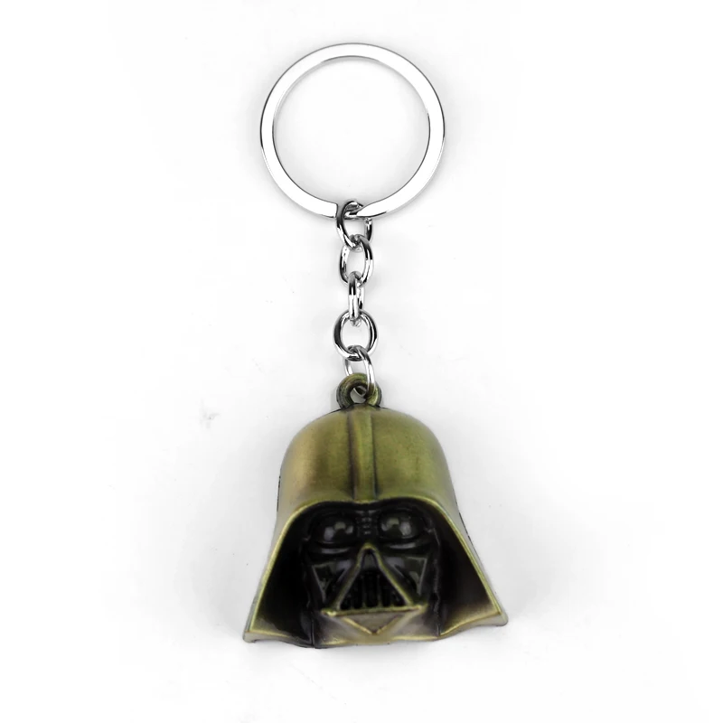 

Hot Sale Star Wars Keychain Black Warrior Mask Pendant Three-dimensional Model Key Chain Ring Darth Vader Mask Keychains