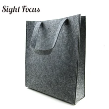 400 штук, войлочная сумка, серая, женская, простая, сумка для журналов, мужская, Экологичная, войлочная, сумка для файлов, для девушек, простая, повседневная, дорожная сумка