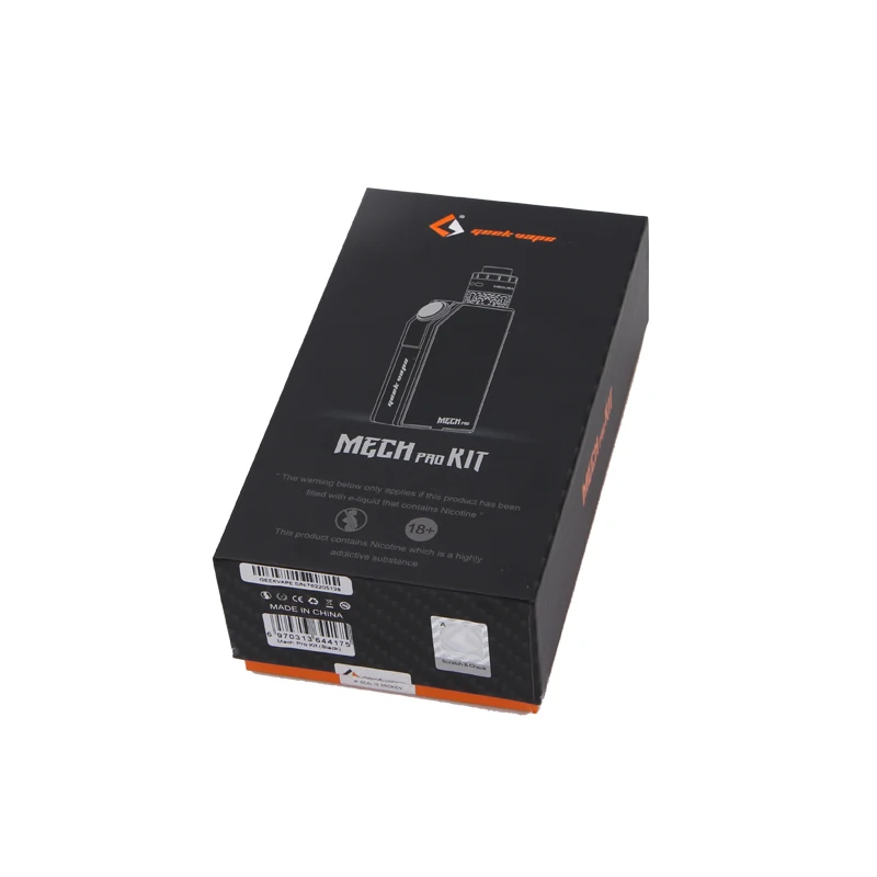Оригинальный Geekvape Mech Pro комплект с 3 мл Медуза rdta Tank Box mod Vape электронные сигареты|mod