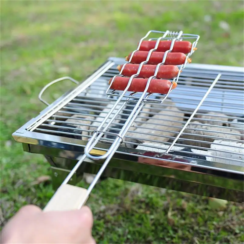 sausage BBQ Grill basket  (4)
