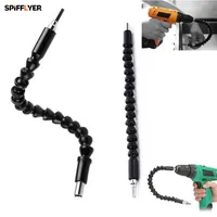 SPIFFLYER 1 шт. 295 мм электроники дрель Черный Гибкий биты вала удлинительная отвертка бит держатель ссылку - изображение