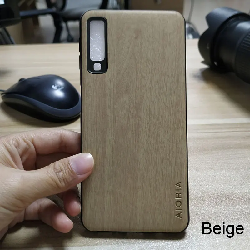 Чехол с деревянным рисунком для Samsung Galaxy A7 2018 чехлы samsung A750|Бамперы| |