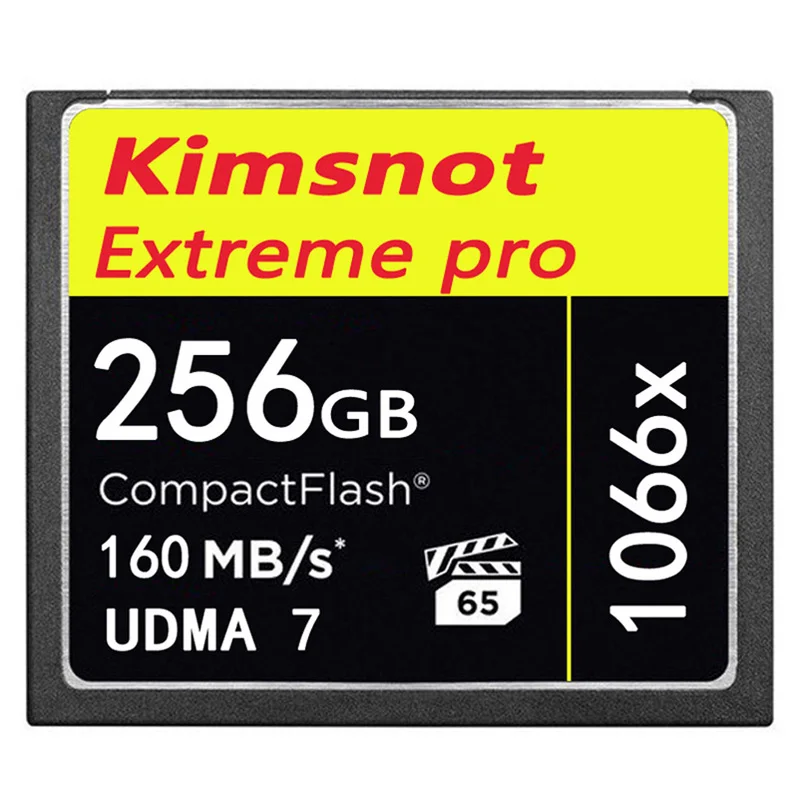 Карта памяти Kimsnot Extreme Pro компактная флеш карта 160 МБ/с./с 32 ГБ 64 128 256 1066x для