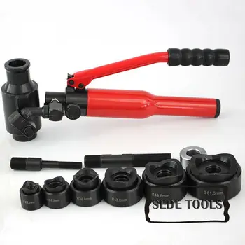 

Hydraulic Hole Digger Hole Punch Tool Hole Making Tools WK-8 Rotates 360 Degree 22.5-61.5mm(1/2"-2") In The 3.5mm mild sheet