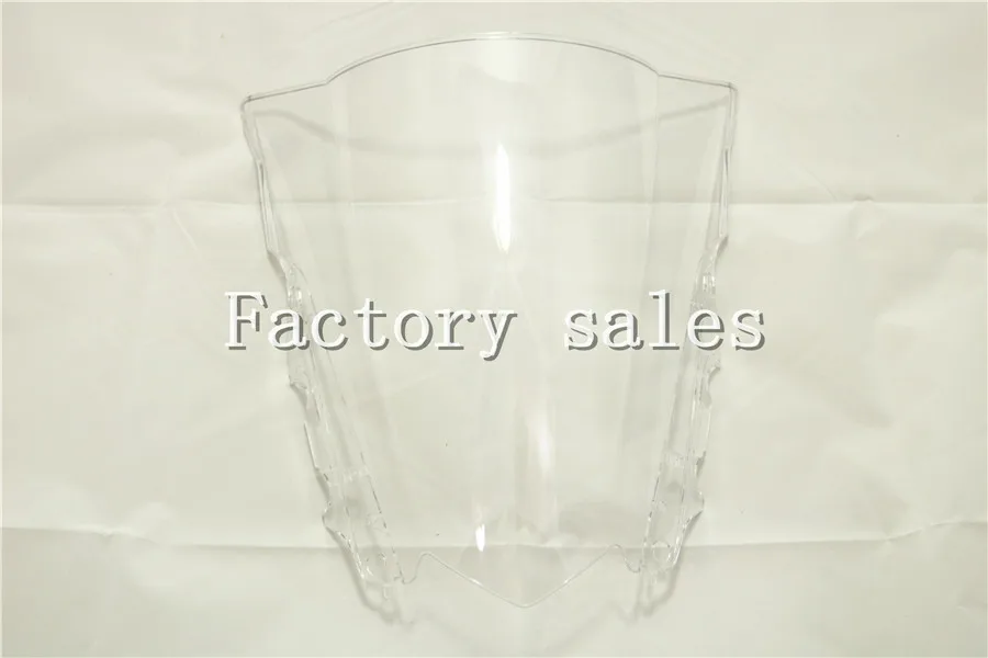 

HotSale Freeshipping For Yamaha YZF R25 R3 2012 2013 2014 2015 2016 2017 2018 White Windshield WindScreen Double Bubble R 25