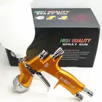 Hohe qualität professionelle Gti gold malerei gun T110/TE20 1,3mm düse farbe gun wasser basierend luft spritzpistole sprayer TTS