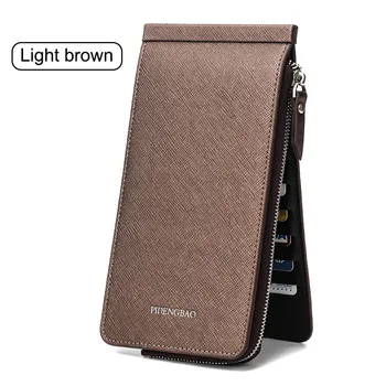 

Women Men Lady Wallets Purse Multifunction PU Zipper Buckle For Mobile Phone Money Card OH66