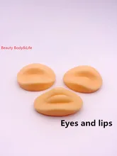 2 עיניים With1 עור עיסוק שפתיים עור 3D בפועל קעקוע עור עיסוק איפור קבוע שימוש ללומד