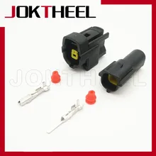 1-20 комплект 1 pin way Tyco AMP мужской и женский, водонепроницаемый провод Denso разъем авто электрическая вилка 174879-2 174877-2