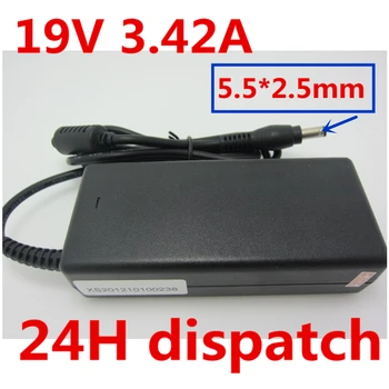 

HSW 19V 3.42A 5.5X2.5mm Laptop Charger AC Adapter Power Supply FOR Toshiba c655 C660 L300 L450 L500 1000 PA3714U-1ACA A200 A205