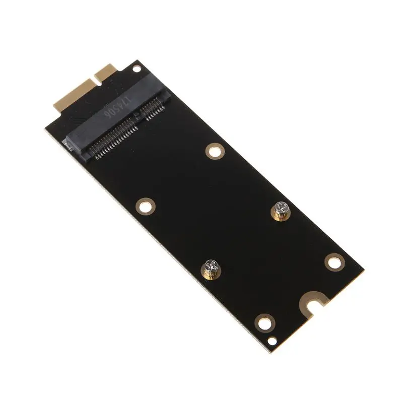 Новый Мини MSATA 7 + 17 Pin mSATA SSD для MACBOOK PRO Retina MC976 A1425 A1398 A1418 A1419 адаптер жесткого диска