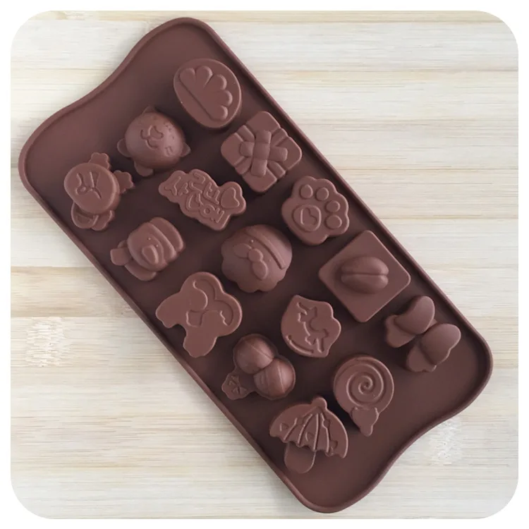 

DUH Support small wholesale silicone cake molds in the middle of the porous middle of the molds of the DIY chocolate molds