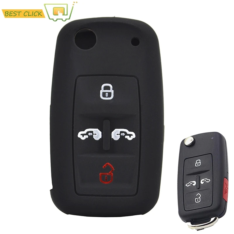 Силиконовый чехол для ключей VW Multivan Sharan Caravelle Transporter Caddy Seat Alhambra защитная оболочка