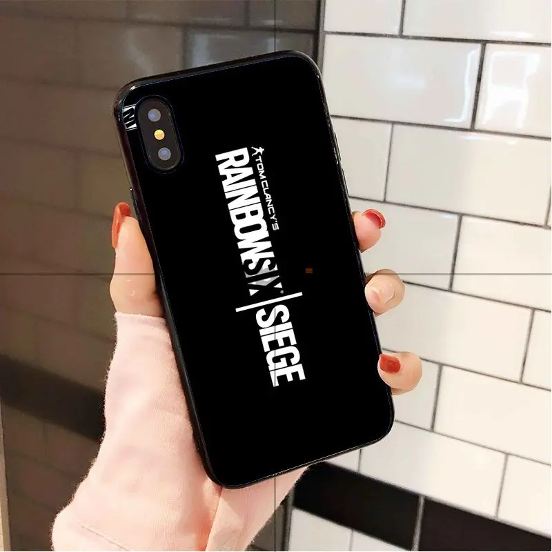 Babaite Rainbow Six Siege Coque чехол для телефона iPhone 8 7 6 6S Plus 5 5S SE XR X XS MAX Coque Shell - Цвет: A3