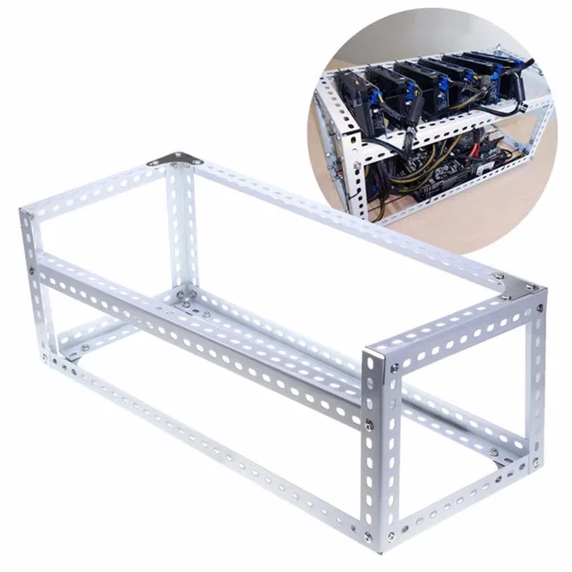 Cheap Computer Mining Miner Frame DIY Stackable Rig Bitcoin BTC Fame Case Server Chassis For 6 Graphics Card GPU ETH BTC Ethereum Cheap Computer Mining Miner Frame DIY Stackable Rig Bitcoin BTC Fame Case Server Chassis For 6 Graphics Card GPU ETH BTC Ethereum