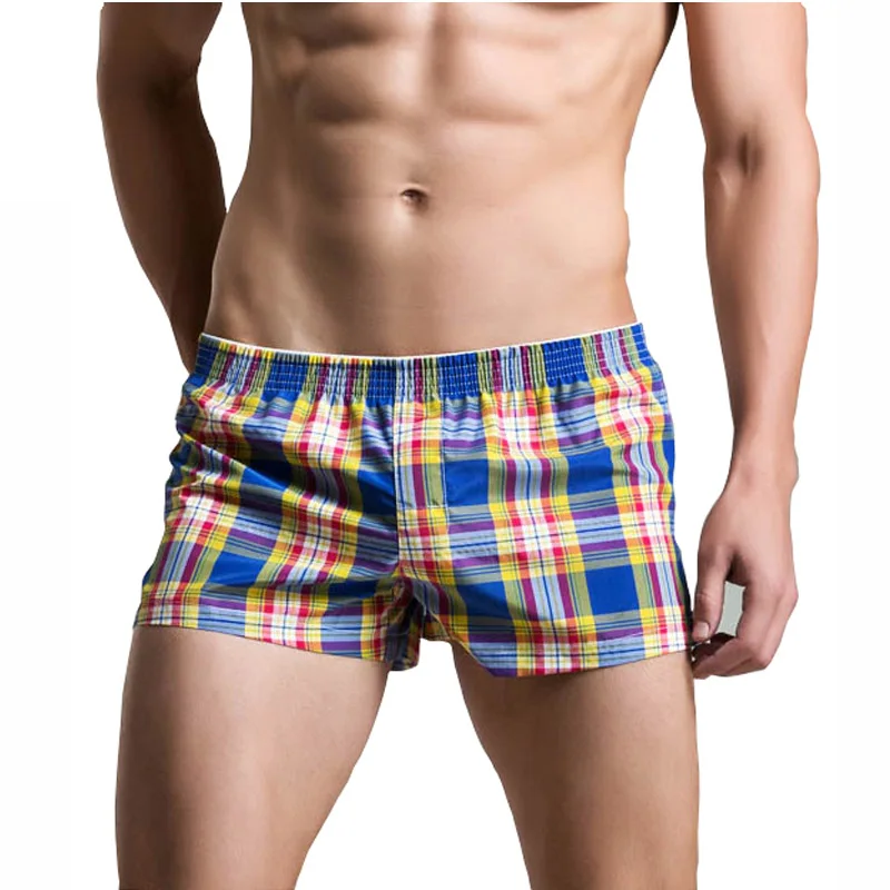 Cueca Boxer Masculina 5Mayi - Conforto E Caimento Solto Tartan