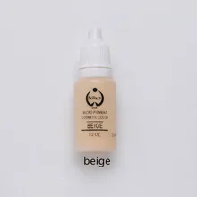 Бежевый цвет 2 шт чернила татуировки перманентный макияж Пигмент, ручная вышитая Перманентная Татуировка чернила для бровей