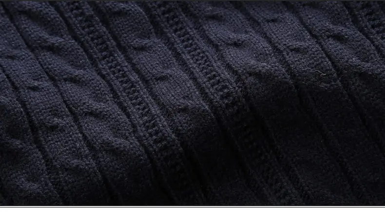 3Colors Turtleneck Sweater Pullovers Men Thick knitted Sweater Jumpers Man Winter Warm Acrylic Male knitwear Autumn Tmall Brand-03