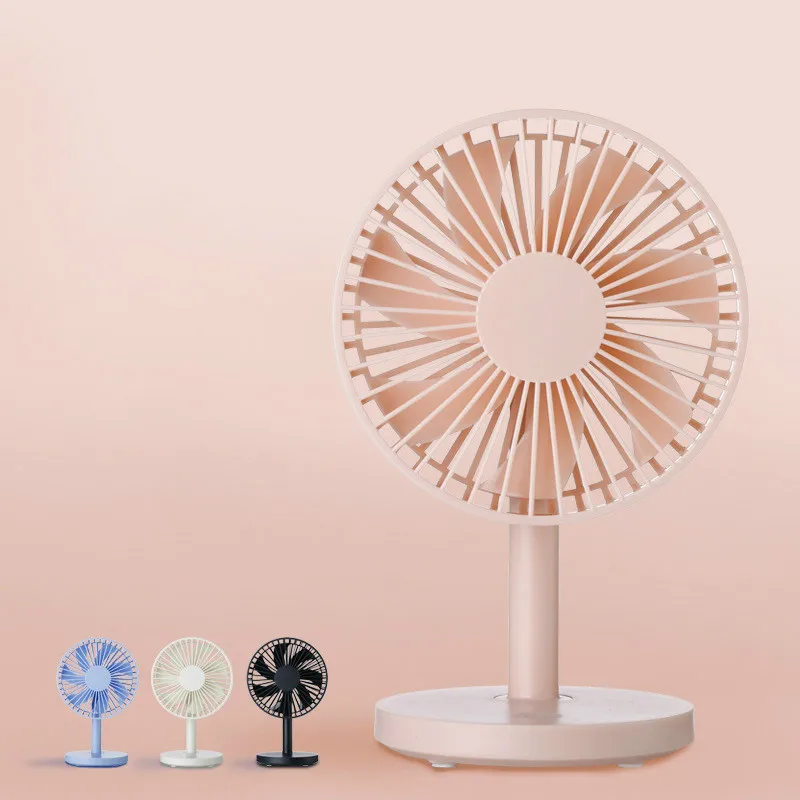 

GRTCO GRTCO Mini USB Portable Desk Fan 3Gears Adjustable Mute Small Handheld Fan Cooling for Office Student DC 5V
