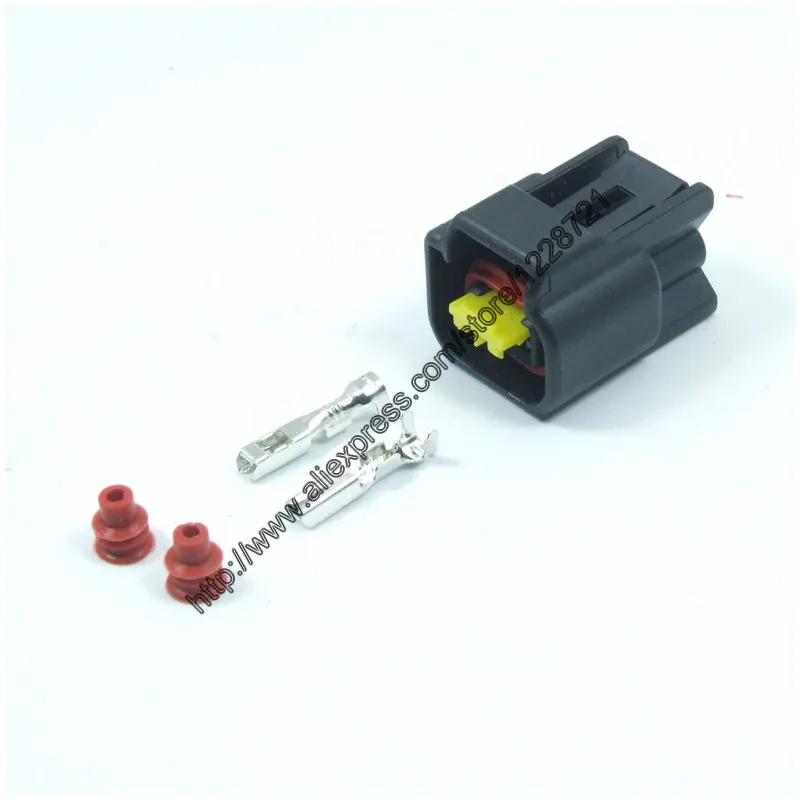 10Kits/lot 2Pin Waterproof Electrical Ignition Coil Connector Repair