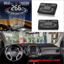 Автомобильный экран проектора для hyundai ix35 Tucson-безопасное вождение отражающее лобовое стекло HUD Дисплей