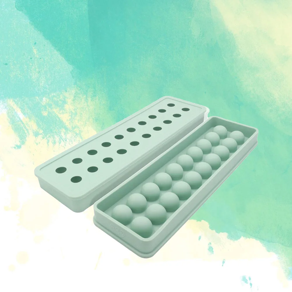 Силиконовая круглая форма для льда 20 полости шоколадный пудинг форма ...