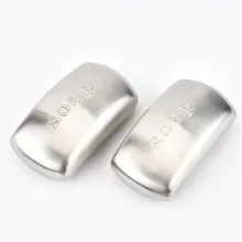 Luckyfine мыло из нержавеющей стали, мыло ручной работы, волшебное устранение запахов, средство для очистки душа